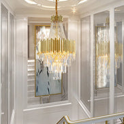 Modern Chandeliers for Living Room Chandelier Luxury Crystal Chandelier Ceiling Lights Lustre Salon Loft Pendant Lighting Lamps