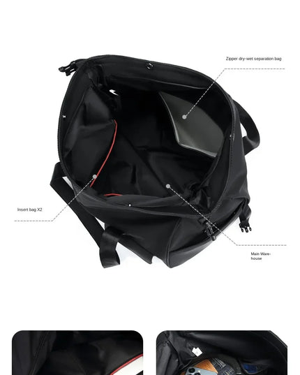 GOLF Man Travel Bags Hand Luggage Luxury Large Capacity Travel Tote Bags Men Waterproof Storage Handbag with Shoulder Strap 2024
