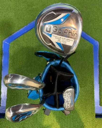 Children's Golf Clubs Left Hand Carbon Full Set Boy Girl Beginner Youth Golf Bag GOLPHIN Clete Set of Golf Clubs