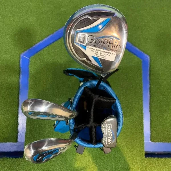 Children's Golf Clubs Left Hand Carbon Full Set Boy Girl Beginner Youth Golf Bag GOLPHIN Clete Set of Golf Clubs