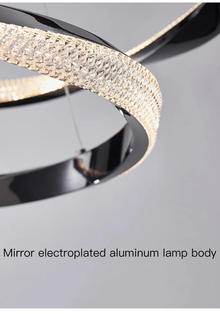 Modern Light Luxury Villa LED Chandelier Italian Art Living Room Hotel Restaurant Kitchen Home Decoration Lighting Fixtures