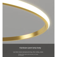 Modern led dining room chandeliers simple ring chandelier living bedroom Lights home indoor lighting decorative Pendant Lamps