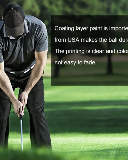 1pcs Original Hard Golf Balls Golf for Beginners Two Layer Ball Driving Range Practice Ball Training Aids
