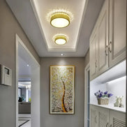 Modern Led Chandelier 12w Small Round Ceiling  Lamp For Living Room Dining  Kitchen Corridor Aisle Star  Lights