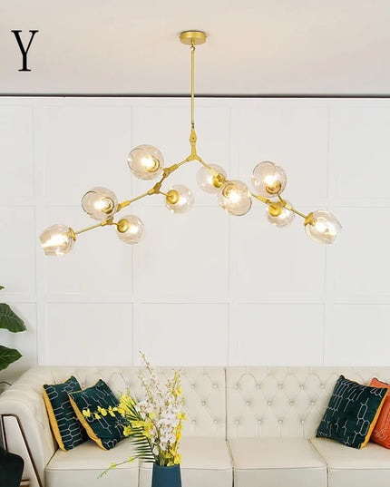 Modern LED Chandelier Lighting for Dining Living Room Decoration Lights Nordic Chandeliers Indoor Lighting Hanging Light Fixture