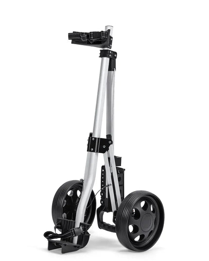 PGM Golf Trolley 2 Wheels Foldable Hand Push Pull Bag Hand-cart Golf Course QC002