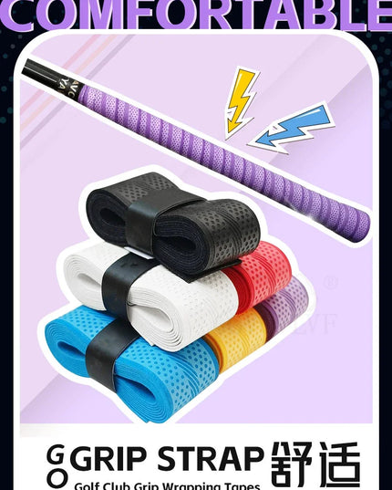 Self Control Golf Club Grip Wrapping Tapes Convenient Anti-slip Solution for Golf Overgrip for Decorative Golf Club Handle