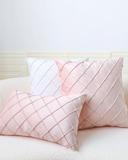Geometric Cushion Cover Velvet Pillow  Living Room Decoration Pillows for Sofa Home Decor Polyester Blend 45x45cm Pillowcase