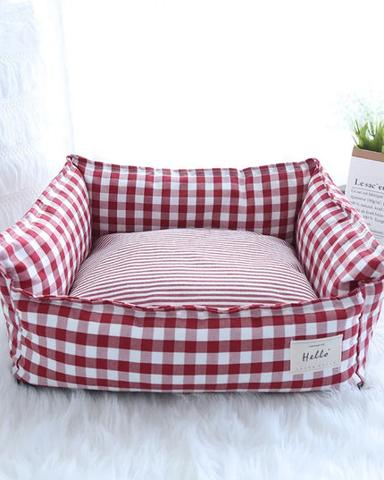 Bed For Dog Cats Puppy House Kennel For Indoor Dogs Small Medium Cat Pet Sofa Sleeping Bed Furniture Pet Supplies Accessories