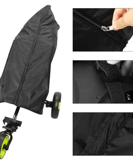 Rain Cover For Golf Bag Oxford Waterproof Rain Push Cart Heavy Duty Club Bags Raincoat Great For Golfer At Outdoor Golf supplies