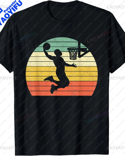 Basketball Apparel - Basketball T-Shirt Sports Clothing Tops  Graphic T Shirts  Vintage T Shirt Men Clothing Camisas Streetwear