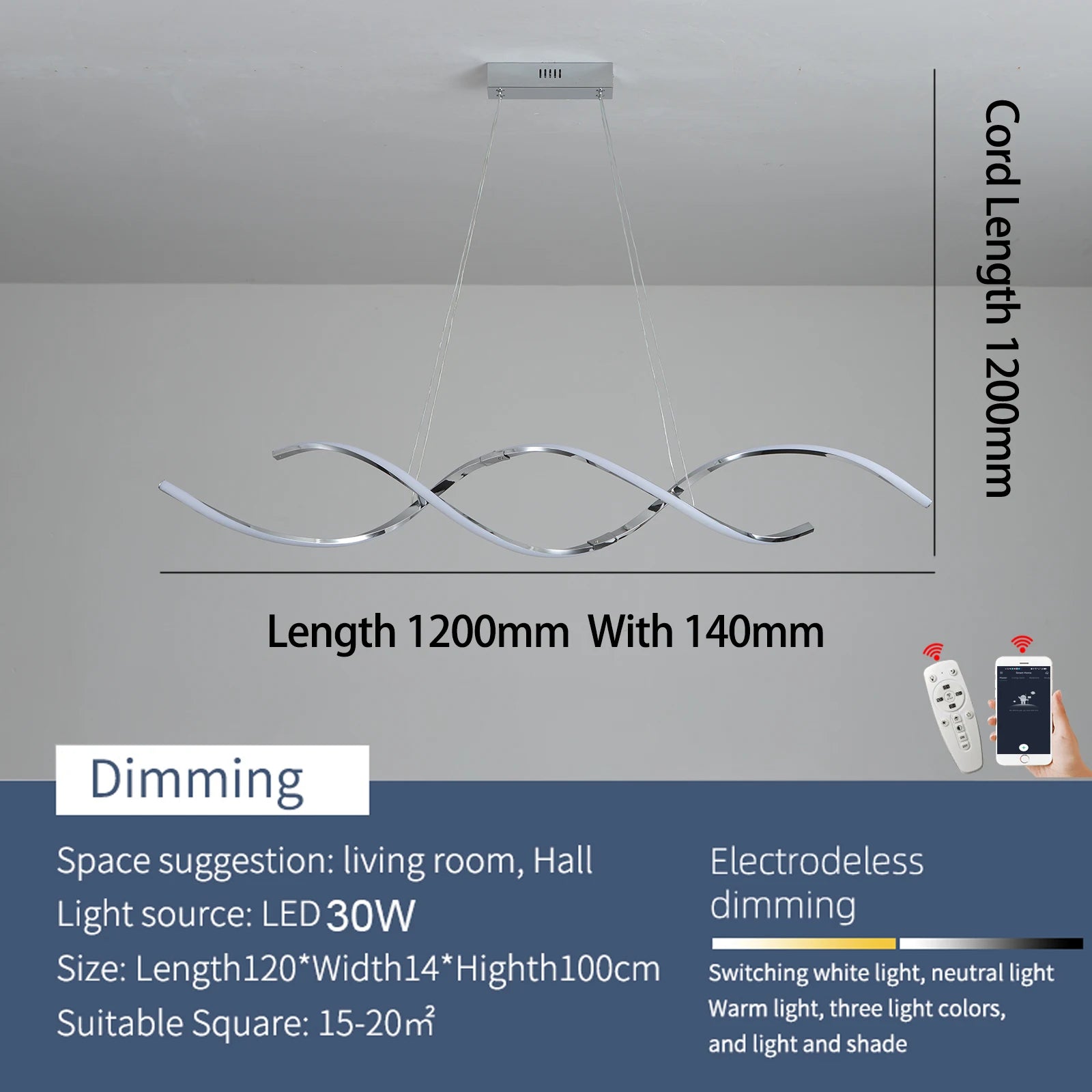 Modern chandelier Lights Simple Dining Room Lights Kitchen Long led Chandelier Living Room Pendant Lamp Home Decoration Lighting