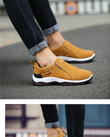2025 New Men's Casual Sports Shoes for Outdoor Walking, Lightweight, Fashionable, and Comfortable Shoes, Size 38-50 Plus