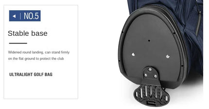 PGM Golf Bags Men Women Lightweight Multifunctional Stand Bag Can Hold a Full Set of Clubs QB074