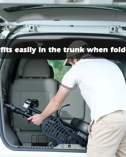 Eswing 2025 Four Wheel Stand up Golf Buggy 10 Inch 1600W Electric Golf Cart Folding Trolley Golf Scooter for Golf Courses