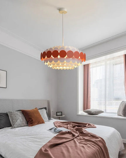 Modern Creative Dining Room Chandelier LED Colorful Hanging Light Bedroom Home Indoor Minimalist Living Room Pendant Lights