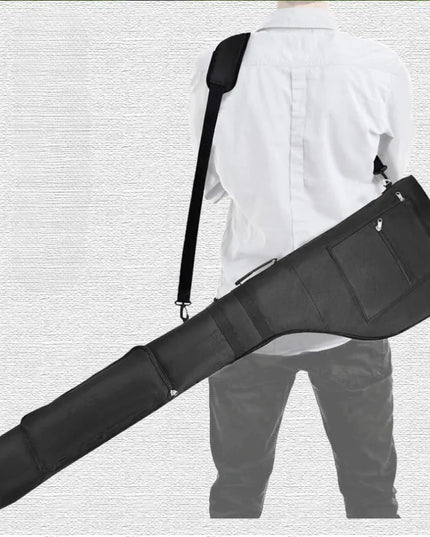 Foldable Golf Clubs Bag Beginner Practice Golf Gun Bag Oxford Cloth Portable Club Storage Bags Professional Sports Accessories