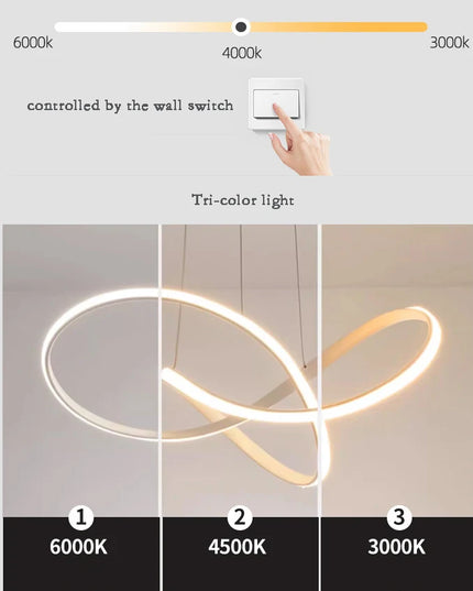 Modern Simple LED Ceiling chandelier Dining Room Corridor Pendant Lamp Bedroom Living Room Light Home Decoration