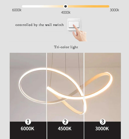 Modern Simple LED Ceiling chandelier Dining Room Corridor Pendant Lamp Bedroom Living Room Light Home Decoration