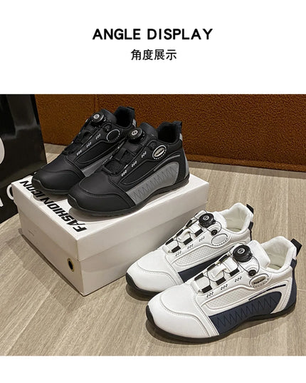 Golf Shoes for Men's Women's Couple Style Outdoor Comfort Golf Sneakers Leisure Sports Shoes Fashionable Walking Shoes Plus Size
