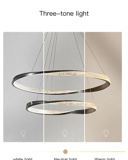 Modern Light Luxury Villa LED Chandelier Italian Art Living Room Hotel Restaurant Kitchen Home Decoration Lighting Fixtures