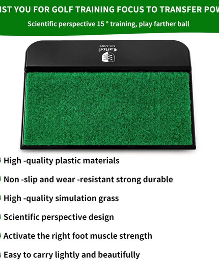 Golf Weight Shift Trainer - Simulate Your Golf Swing in a Natural Environment to Increase Stability and Strength!