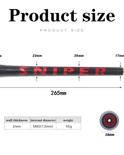 Golf Club Grips for Men and Women Transparent Colorful Non-slip Shock-absorbing Golf Irons/woods Universal Grips