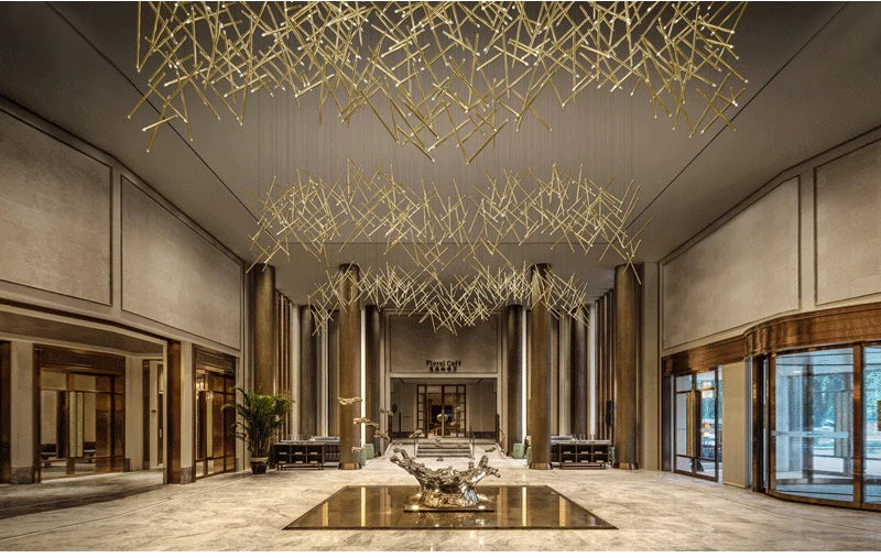 Modern Home Decoration Led Ceiling Chandelier Kitchen Stairs Lighting Lamp Living Room Decor Designer Chandeliers Dining Loft