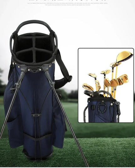 PGM Golf Bags Men Women Lightweight Multifunctional Stand Bag Can Hold a Full Set of Clubs QB074