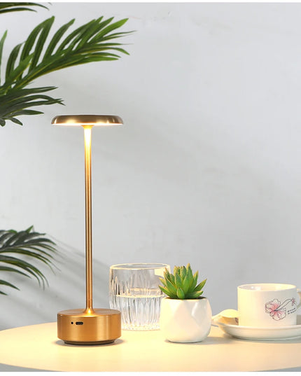 Rechargeable table lamp with warm atmosphere Bar Cafe Restaurant Modern simple decoration LED night light