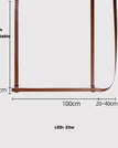 100cm / Brown Belt / 3 Color Dimmable