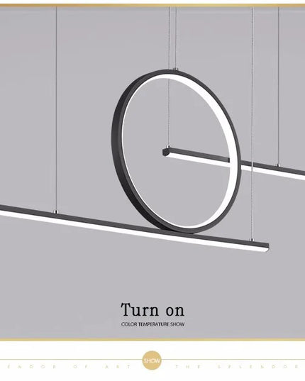 Modern LED Ceiling Chandelier Dining Table Indoor Lighting Chandeliers Kitchen Pendant Light Living Room Decoration Hanging Lamp