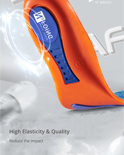Sport Orthopedic Insoles for Feet Men Women EVA Breathable Shock Absorption Shoes Insole for Running Basketball Sport Care Pads