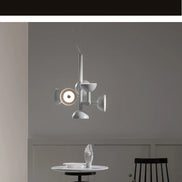 Postmodern chandelier Restaurant Creative danish designer light  Living Room Simple LED Indoor bedroom aesthetic lights