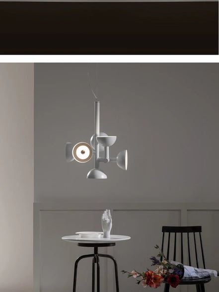 Postmodern chandelier Restaurant Creative danish designer light  Living Room Simple LED Indoor bedroom aesthetic lights