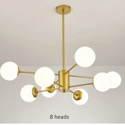 Modern Glass led Chandelier Lighting Ceiling Chandeliers Light For Dining Living Room Bedroom Kitchen Indoor Lustre Fixture Lamp