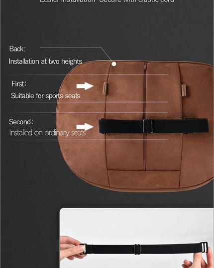 OASATE New 2.0 Car Headrest Neck Pillow Support Seat / Maybach Design S Class Soft Universal Adjustable Car Neck Waist Pillows
