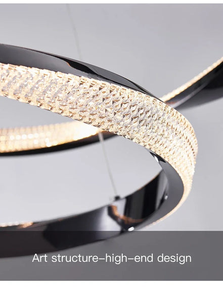 Modern Light Luxury Villa LED Chandelier Italian Art Living Room Hotel Restaurant Kitchen Home Decoration Lighting Fixtures