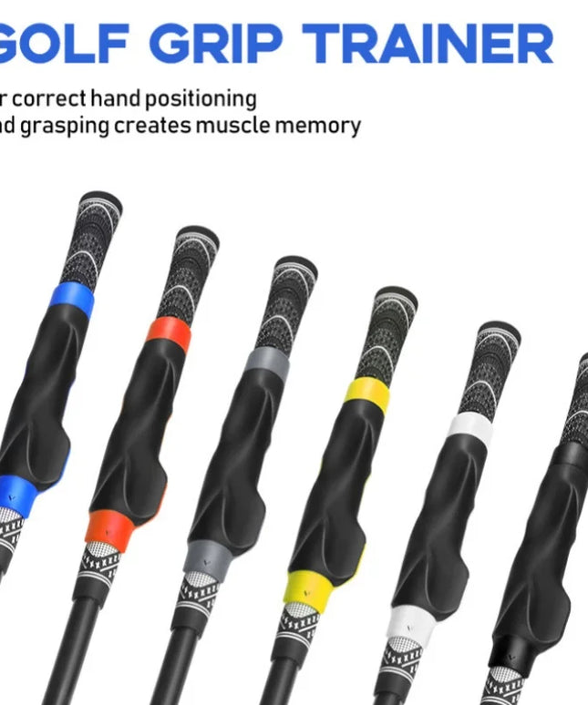 Golf Grip Trainer, Golf Training Aid, Easy To Carry to the Practice Area, Grip Trainer Club to Help Train Correct Hand Position