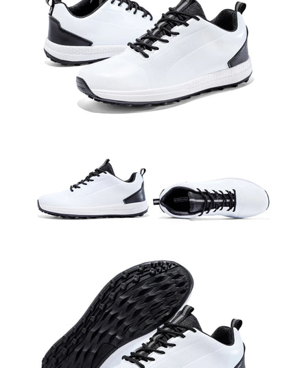 2025 Comfortable Golf Shoes Men Big Size 39-48 Professional Golf Spikeless Sneakers Non-Slip Waterproof Golfer Walking Footwear