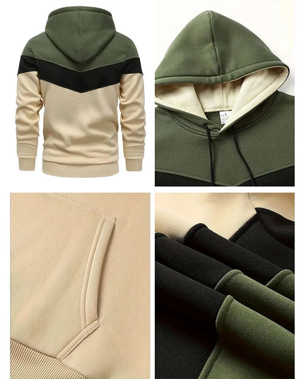 Men's Clothing Casual Sweatshirt Suit Sweatshirts for Men Daily Tricolor Hoodies Hot High Quality 2024 Sports Tracksuit Jogging