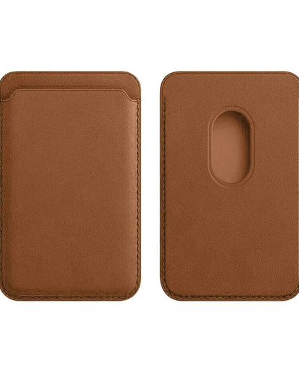For Magsafe Magnetic Leather Wallet Case For iPhone  17 16 15 14 13 12 11 8  Samsung Huawei Card Holder with Magnet Covers