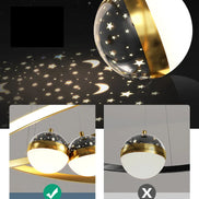 Modern led dining room chandeliers simple ring chandelier living bedroom Lights home indoor lighting decorative Pendant Lamps