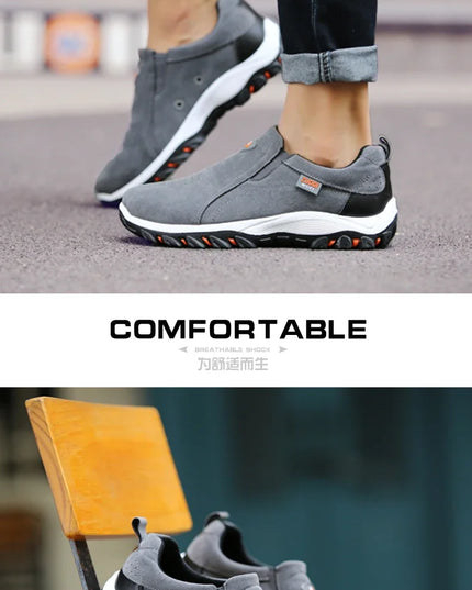 2025 New Men's Casual Sports Shoes for Outdoor Walking, Lightweight, Fashionable, and Comfortable Shoes, Size 38-50 Plus