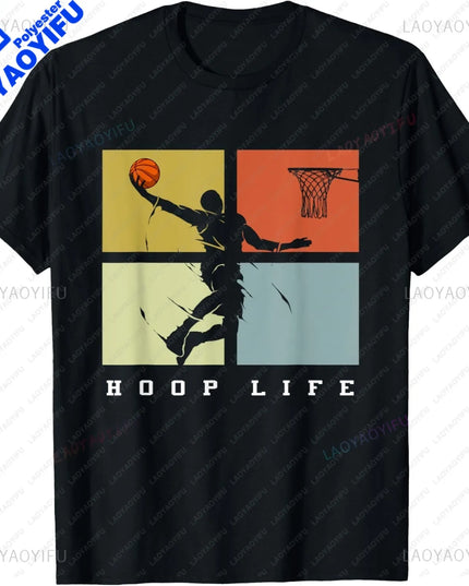 Basketball Apparel - Basketball T-Shirt Sports Clothing Tops  Graphic T Shirts  Vintage T Shirt Men Clothing Camisas Streetwear