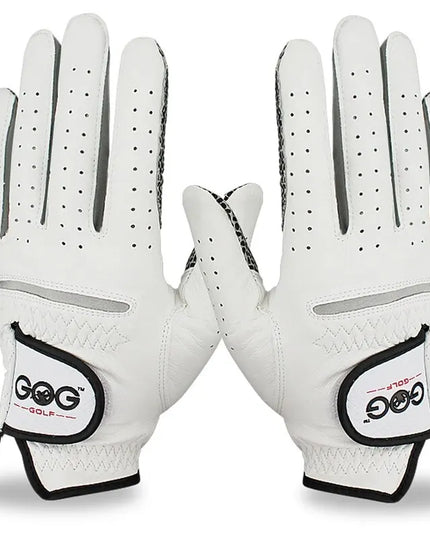 Pack 1 Pc Golf Gloves Men's Left/Right Hand Soft Breathable Pure Sheepskin With Anti-slip Granules Golf Gloves Golf Men