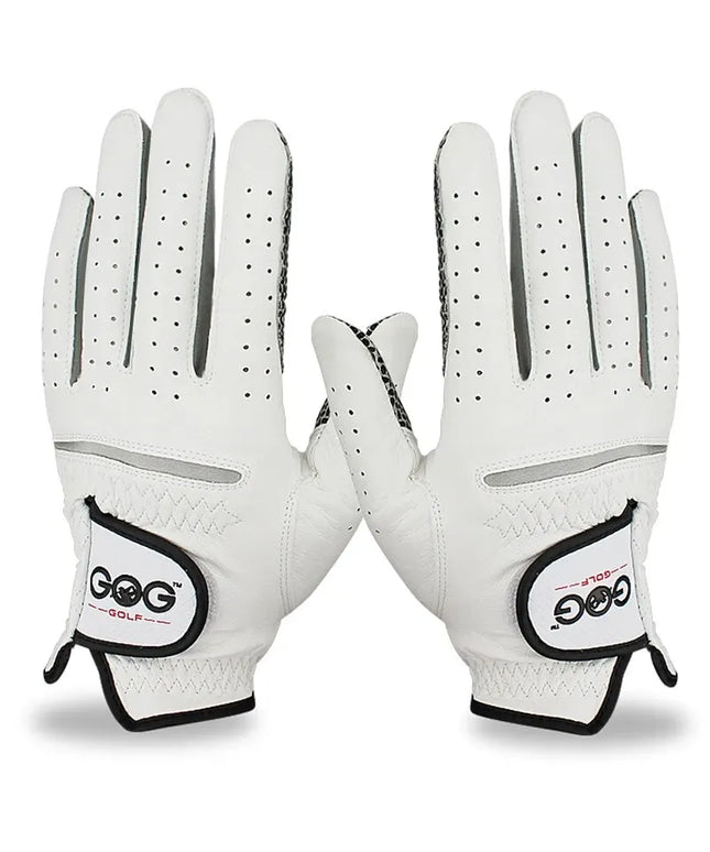 Pack 1 Pc Golf Gloves Men's Left/Right Hand Soft Breathable Pure Sheepskin With Anti-slip Granules Golf Gloves Golf Men