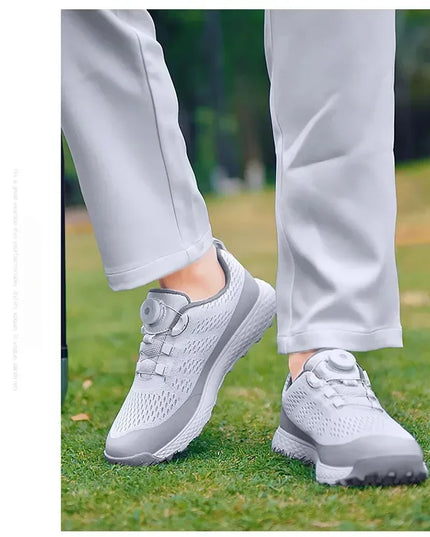 Golf Shoes for Men Breathable Non-slip Golf Sneakers Grass Walking Golfing Shoes Male Tenis Sports Golfer Footwear
