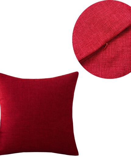 Solid Sofa Cushion Cover 30X50/40X4045X45/40X60/50X50/55X55/60X60 Cozy Linen Home Office Throw Pillow Cover Case