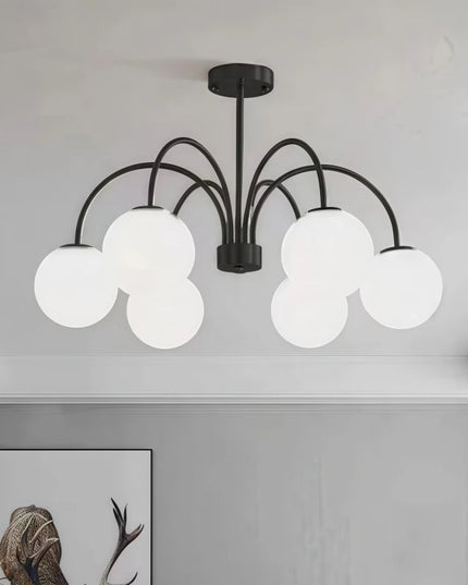 Modern E27 LED Chandelier Light  For Living Room Bedroom Dining Table Kitchen Study Ceiling Pendant Lamps Lustre Home Decoration